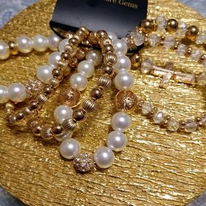 NWT COUTURE GEMS SET OF 6 BRACELETS